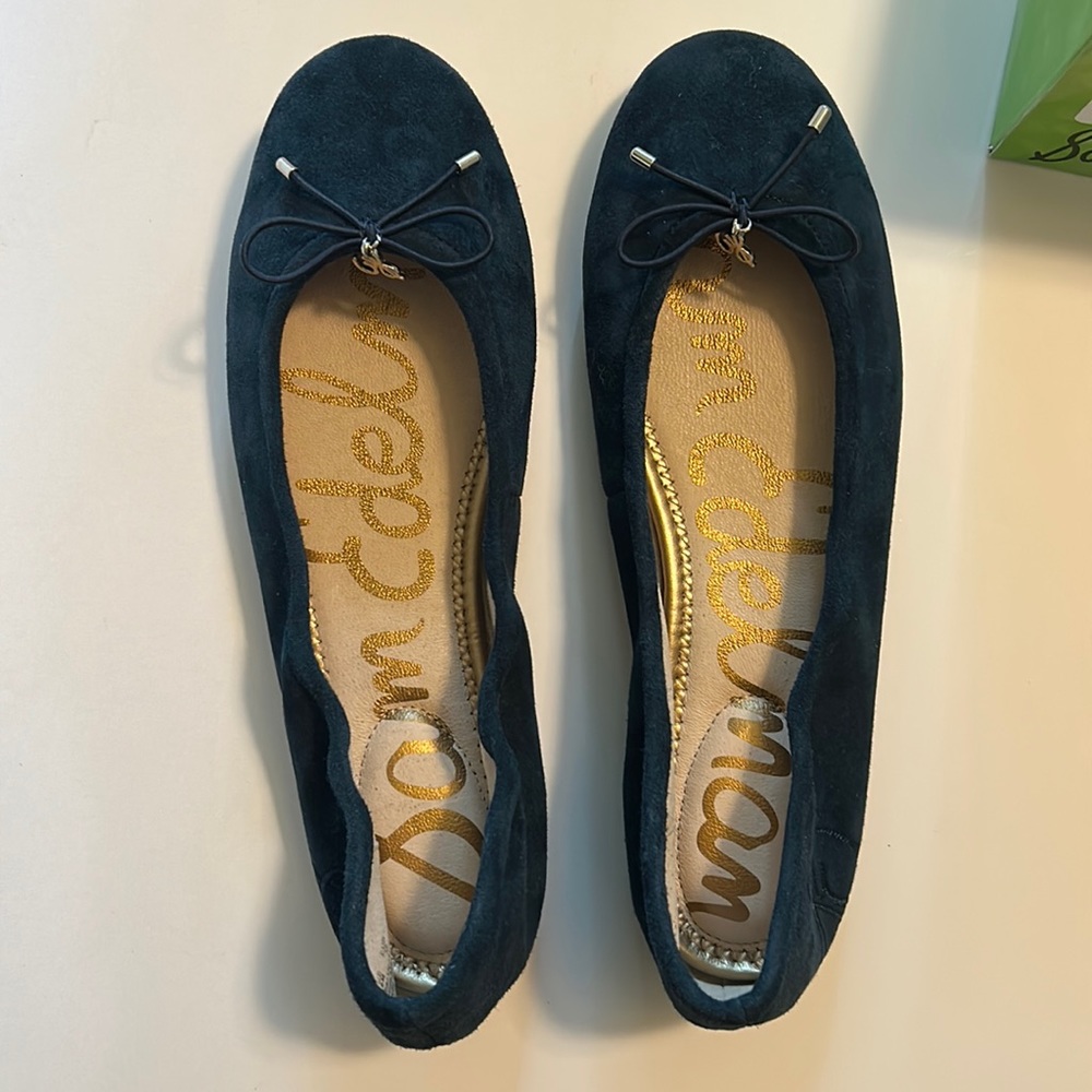 Sam Edelman Suede Ballet Flats Slippers size 8 NIB